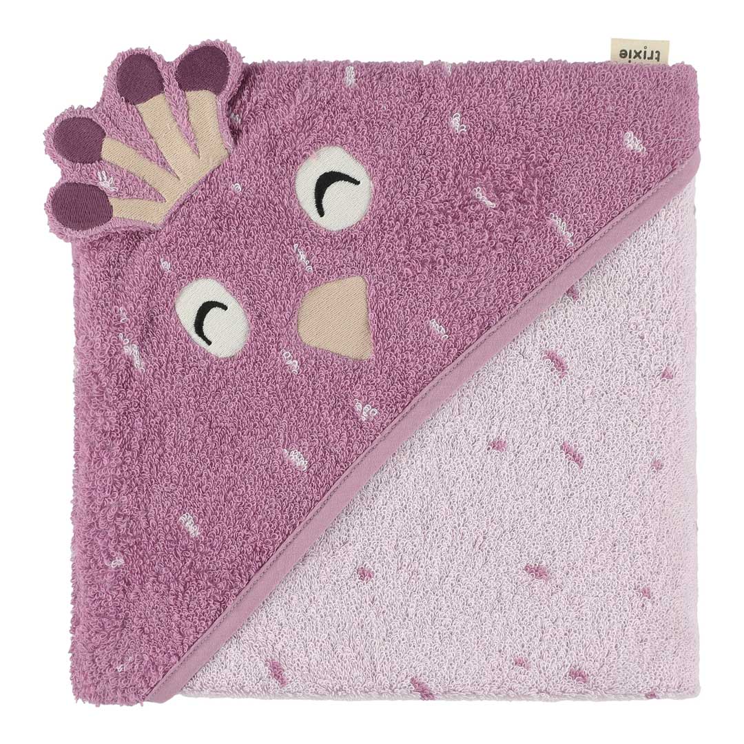 Kapuzenbadetuch | 75x75cm - Mrs. Peacock